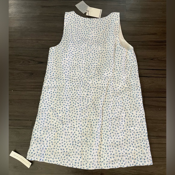 REFORMATION Hamley Hanna Floral Mini Linen Dress Size 12 NEW - Picture 3 of 3